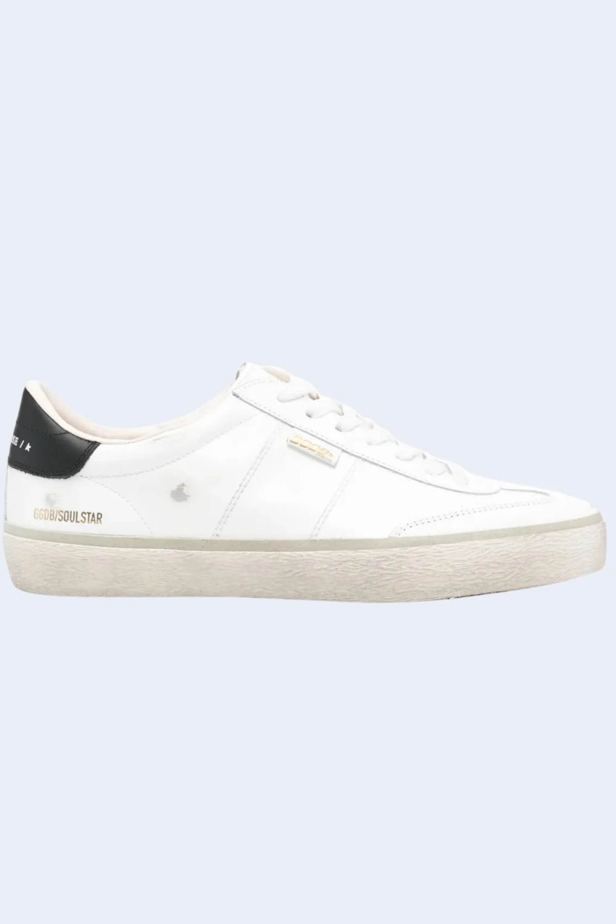 Golden Goose Soul-Star White / Black sneakers, side view